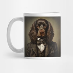 Boykin Spaniel Dog in Suit Mug
